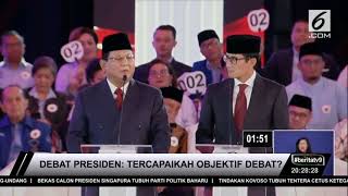 PILIHAN RAYA INDONESIA 2019  Tercapaikah Objektif Debat [upl. by Rubbico560]