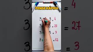 🔥PENSE RÁPIDO 🔥 matematica raciciniologico raciociniologicoparaconcurso aulas [upl. by Dazraf522]