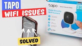 Tapo camera not connecting to WiFi Quick Fix [upl. by Ymij]