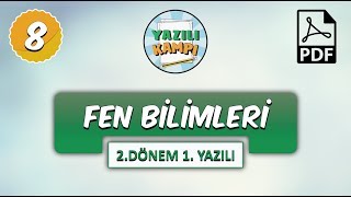 8Sınıf Fen Bilimleri  2Dönem 1Yazılıya Hazırlık [upl. by Eintroc]