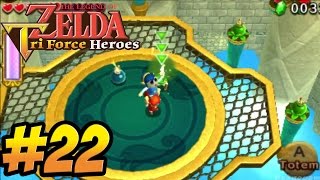 The Legend of Zelda Triforce Heroes  Gameplay Walkthrough Part 22   3DS [upl. by Raffaello]