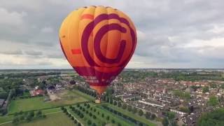 Spectaculaire dronebeelden van een opstijgende luchtballon [upl. by Iggam50]