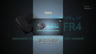 TOP 5 Best Foot Rest for Under Desk 2024 [upl. by Hsreh]