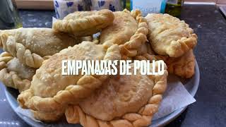 Empanadas de pollo estilo boliviana  receta facil de tucumanas chicken pastry [upl. by Hoenack]