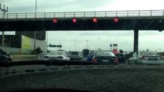 Our trip through the burnley tunnel past Melbourne and over the west gate [upl. by Stein]