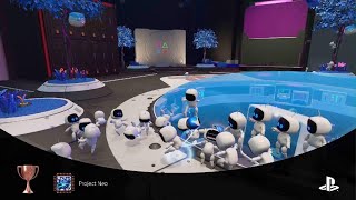 Project Neo Trophy How to Send 10 bots flying with a single spin attack Astros Playroom [upl. by Salvadore]