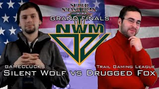 NWMDZ SSBM GF  GC Silent Wolf FOX vs TGL Drugged Fox SHE [upl. by Heloise]