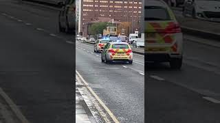 2 Speeding Police Cars with Sirens 🚨 in Liverpool City Centre police subscribe shorts [upl. by Eelsew]