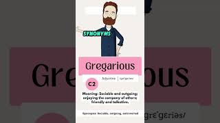 how to pronounce Gregarious gregarious [upl. by Ichabod]