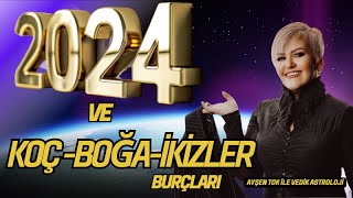 2024 YILI ve KOÇ BOĞA İKİZLER BURÇLARI [upl. by Yekcor]