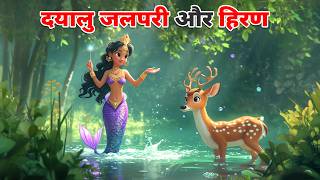 दयालु जलपरी और हिरण  DAYALU JALPARI KI KAHANI  HINDI STORIES  HINDI KAHANIYA  CARTOON STORY [upl. by Rubinstein]