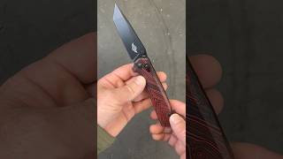 New Oknife Rubato G10 Damascus Handle and 154 CM blade olight rubato oknife [upl. by Ibbetson]