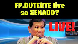 FPDUTERTE live sa SENADO [upl. by Atila]