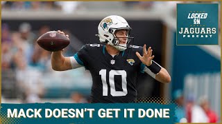 POSTCAST Jacksonville Jaguars Offense Struggles Without Trevor Lawrence [upl. by Pournaras]