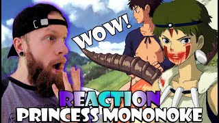 Why have you not seen this Princess Mononoke Movie Reaction Studio Ghibli [upl. by Aserej]