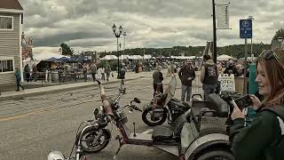 Bike Week 2024 Laconia NH Main st  Part 1  Weirs Beach [upl. by Alaecim]