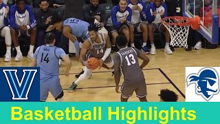 Seton Hall vs Villanova Basketball Game Highlights Feb 11 2024 [upl. by Gaultiero865]