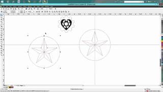 Corel Draw Tips amp Tricks How to Center a non Symmetrical Shape [upl. by Ayanal]