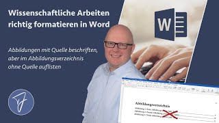 Abbildungen in Word mit Quelle beschriften aber im Abbildungsverzeichnis ohne Quelle auflisten [upl. by Cardie]