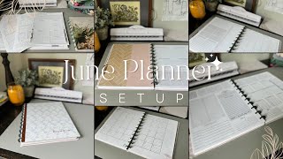 Monthly Planner Set Up June 2024  How I Organize and Prepare My Planner for the Month [upl. by Arba520]