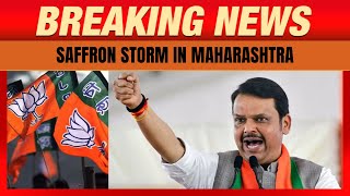 Saffron Storm In Maharashtra  Election Breaking  Results Live  News9 [upl. by Lubba]