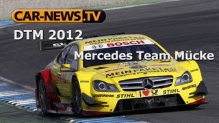 DTM 2012  Mücke Motorsport 19 David Coulthard  20 Robert Wickens [upl. by Ceevah]