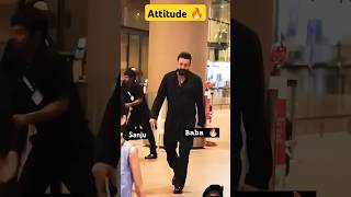 Sanju Baba Attitude mood 🔥sanjaydutt firemoodshortsreactions [upl. by Bekaj176]