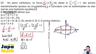 Prova AFA Resolvida2018  2019  Matemática  Questão 28 [upl. by Llemrej]