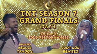 GRAND FINALS Day 1  Round 2 HULING TAPATAN SA TNT SEASON 7  Solo Performances January 22 2024 [upl. by Nylessoj]