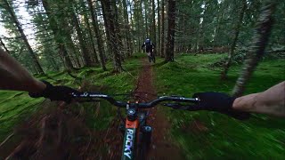 Epic MTB trail ride in Bymarka Trondheim  4K Ultra High Quality POV [upl. by Mikkel787]