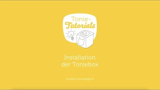 TonieTutorials Toniebox installieren mit Codewort quotIgelquot [upl. by Ennaj]