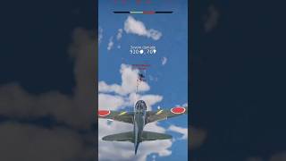 Zero fighter in a brutal dogfight warthunder dogfight gaming ww2 warfighter gameplay games [upl. by Neelasor]