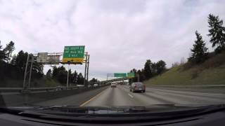 Seattle Downtown to Lynnwood Time Lapse [upl. by Javler299]