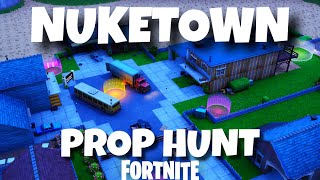 NUKETOWN PROP HUNT IN FORTNITE CREATIVE [upl. by Kopaz]