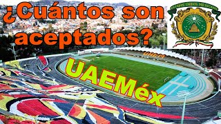 ¿Cuántos Estudiantes ENTRAN a la UAEMéx [upl. by Ynohtnael]