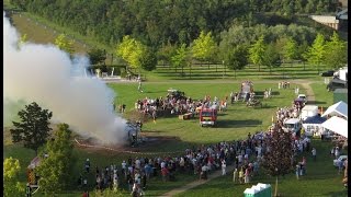 150 Jahre Feuerwehr Ronneburg Vorführung einer Schauübung [upl. by Aynav]