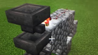 Easy Locked Hopper In Minecraft PE Bedrock and Java [upl. by Tini]