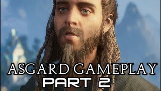 Assassins Creed Valhalla Asgard Gameplay Part 2  Well of Urdr  AC Valhalla Xbox One [upl. by Eiramacissej]