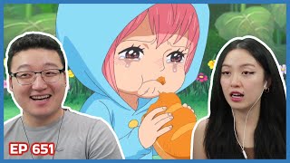 REBECCAS BACK STORY  One Piece Episode 651 Couples Reaction amp Discussion [upl. by Stepha]