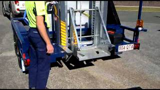 ASK Equipment Sales QLD Dumpmaster Bin Lifter Trailer 1mp4 [upl. by Anett]