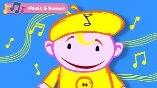 Learn Musical Instruments with The Notekins  40 Min Compilation  Classical Music for Babies [upl. by Mcfarland]