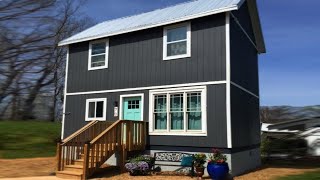 Amazing Affordable TwoStory Shed Home by Tuff Shed Tiny House [upl. by Farnham]