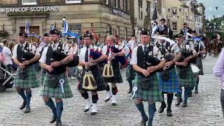 Safe in frae the Yetholm ride Kelso Civic Week 2024 [upl. by Bibby]