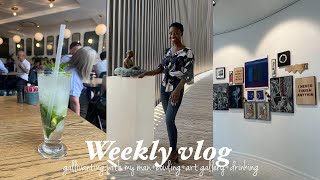 WEEKLY VLOG  ART GALLERY  BOWLING DATE 🎳  CIRCA  EVERARD READ  THE FUN COMPANY  ROSEBANK [upl. by Erodasi]