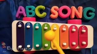 How to Play ABC Song on a Kids Xylophone Sing Along [upl. by Demakis]