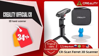 Creality Official CR Ferret 3D hand scanner 105g 30fps twomode broadband scanner speed 3d scanner [upl. by Ymme]