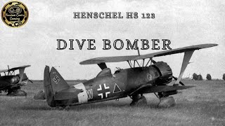 Henschel Hs 123 dive bomber Enlisted plane gameplay [upl. by Neelrahs]