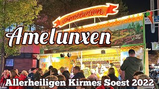 Amelunxen  Karussell ohne Hydraulik  Allerheiligenkirmes Soest 2022 [upl. by Lannie]