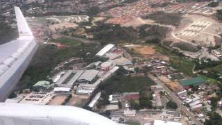 Tegucigalpa Honduras Toncontin airport landing [upl. by Joshuah]