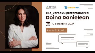 Jobtalk DEVORBĂ CU prezentatoarea Doina Danielean [upl. by Elleda]